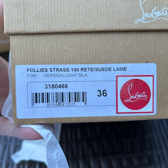 Follies Strass Christian Louboutin 100mm pumps - Picture 6 of 12